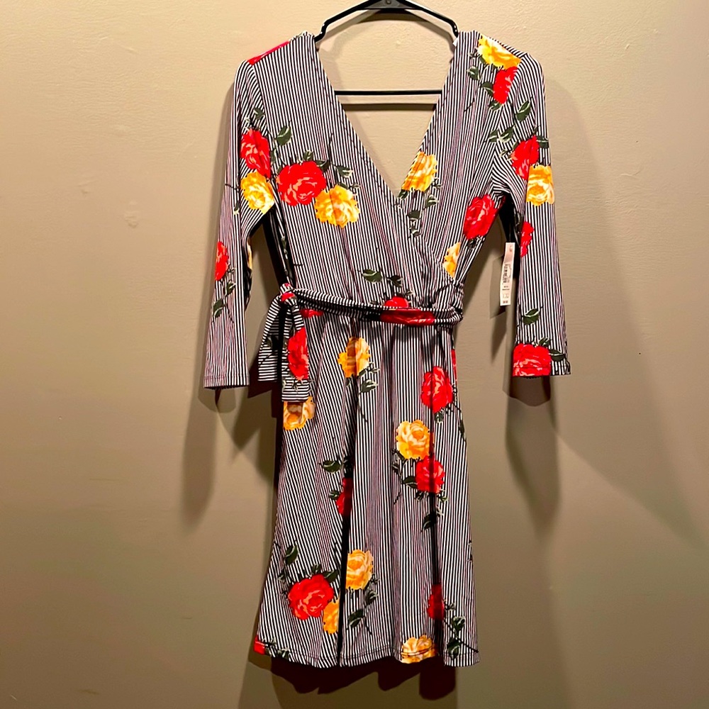 🌹Striped black & white dress🌹 🔖NWT‼️